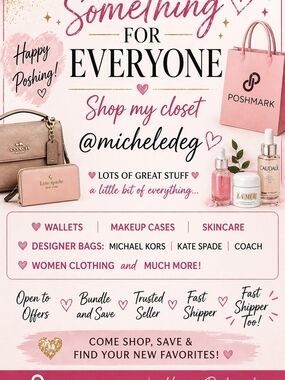 Poshmark Closet Sale Graphic - Pink Promotional Poster
